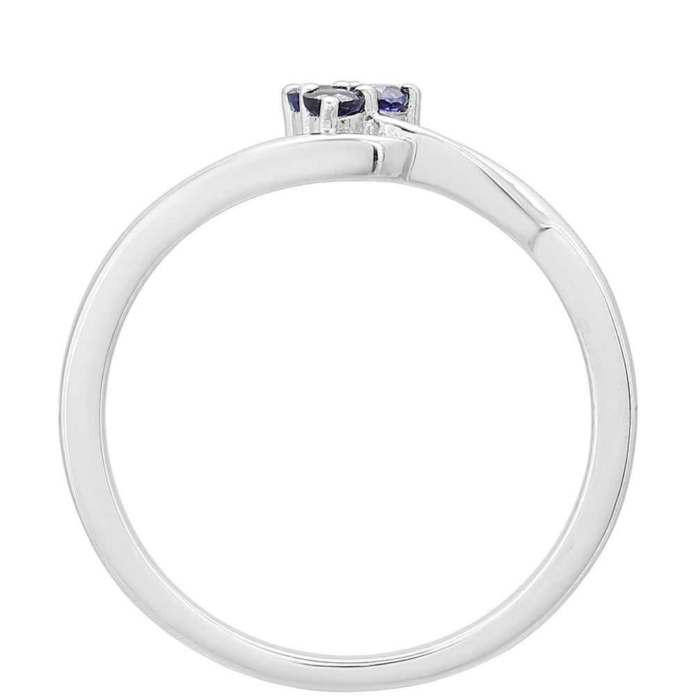 Strieborný Prsteň s Thajským Zafírom