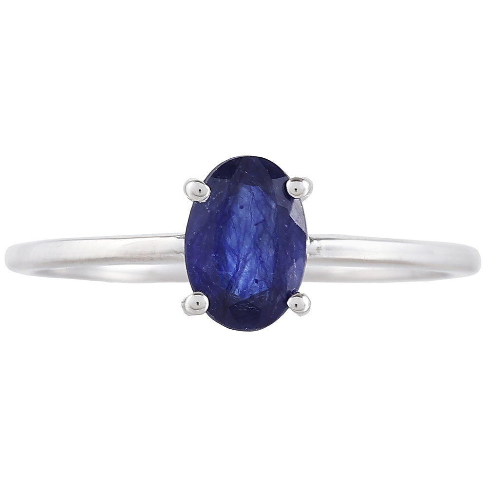 Strieborný Prsteň s Thajským Zafírom