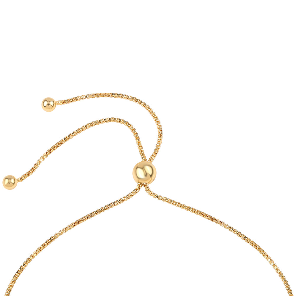 Pozlátený Strieborný Náramok s Iolitom a Bielym Topásom