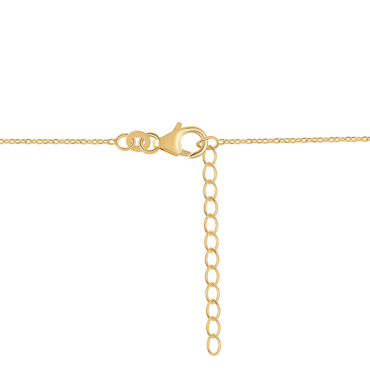 Pozlátený Strieborný Náhrdelník s Iolitom