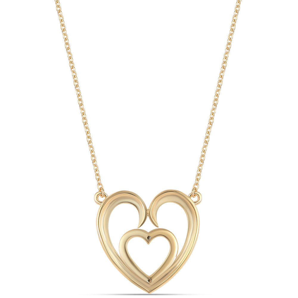 Pozlátený Strieborný Náhrdelník s Modrým Diamantom 3 