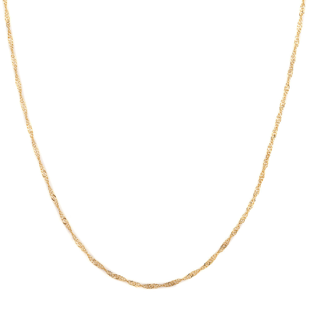 Pozlátený Strieborný Retiazka ( Náhrdelník ) 1 