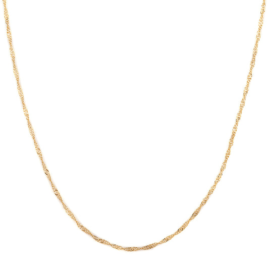 Pozlátený Strieborný Retiazka ( Náhrdelník )