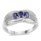 Strieborný Prsteň s Austrálskym Modrým Zafírom