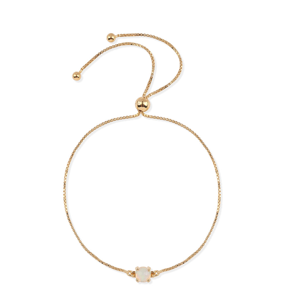 Pozlátený Strieborný Náramok s Etiópskym Opálom z Lega Dembi 1 