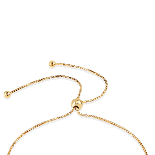 Pozlátený Strieborný Náramok s Mozambickým Rubínom