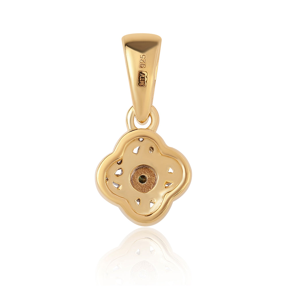 Pozlátené Strieborné Sada s Modrým Diamantom a Bielym Topásom ( Náušnice+Prsteň +Prívesok ) 7 