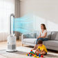 TurboAirStar Čistička vzduchu s ventilátorom na chladenie alebo ohriatie vzduchu