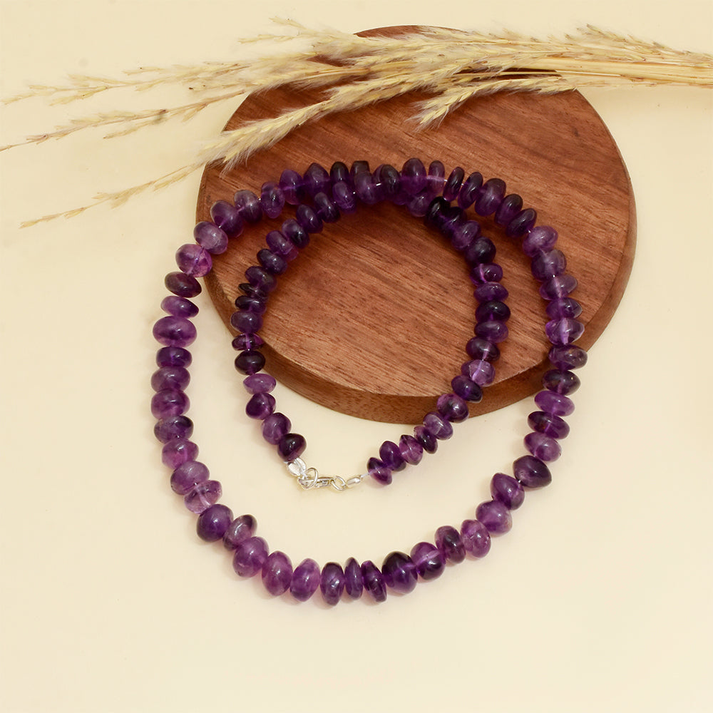 Strieborný Náramok s Brazílskym Ametystom