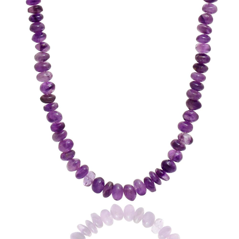 Strieborný Náramok s Brazílskym Ametystom