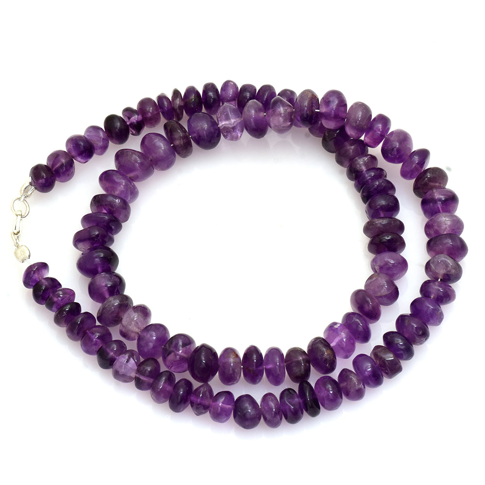 Strieborný Náhrdelník s Brazílskym Ametystom 1 