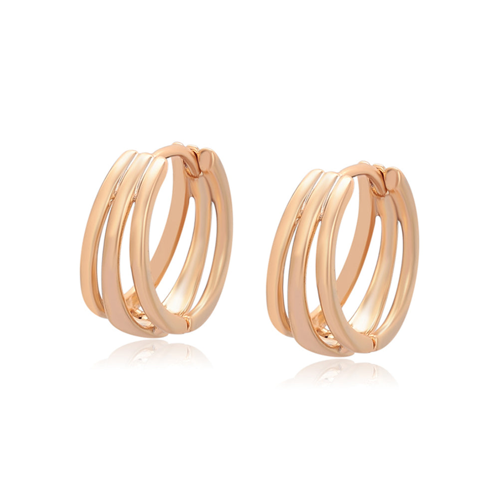 Pozlátené Zliatinové Náušnice 1 