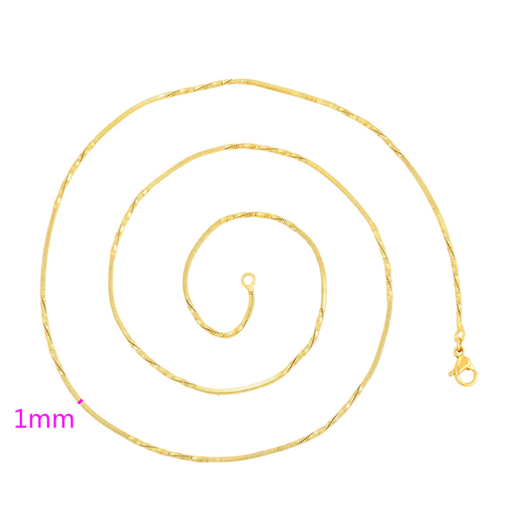 Pozlátený Zliatinový Retiazka ( Náhrdelník )