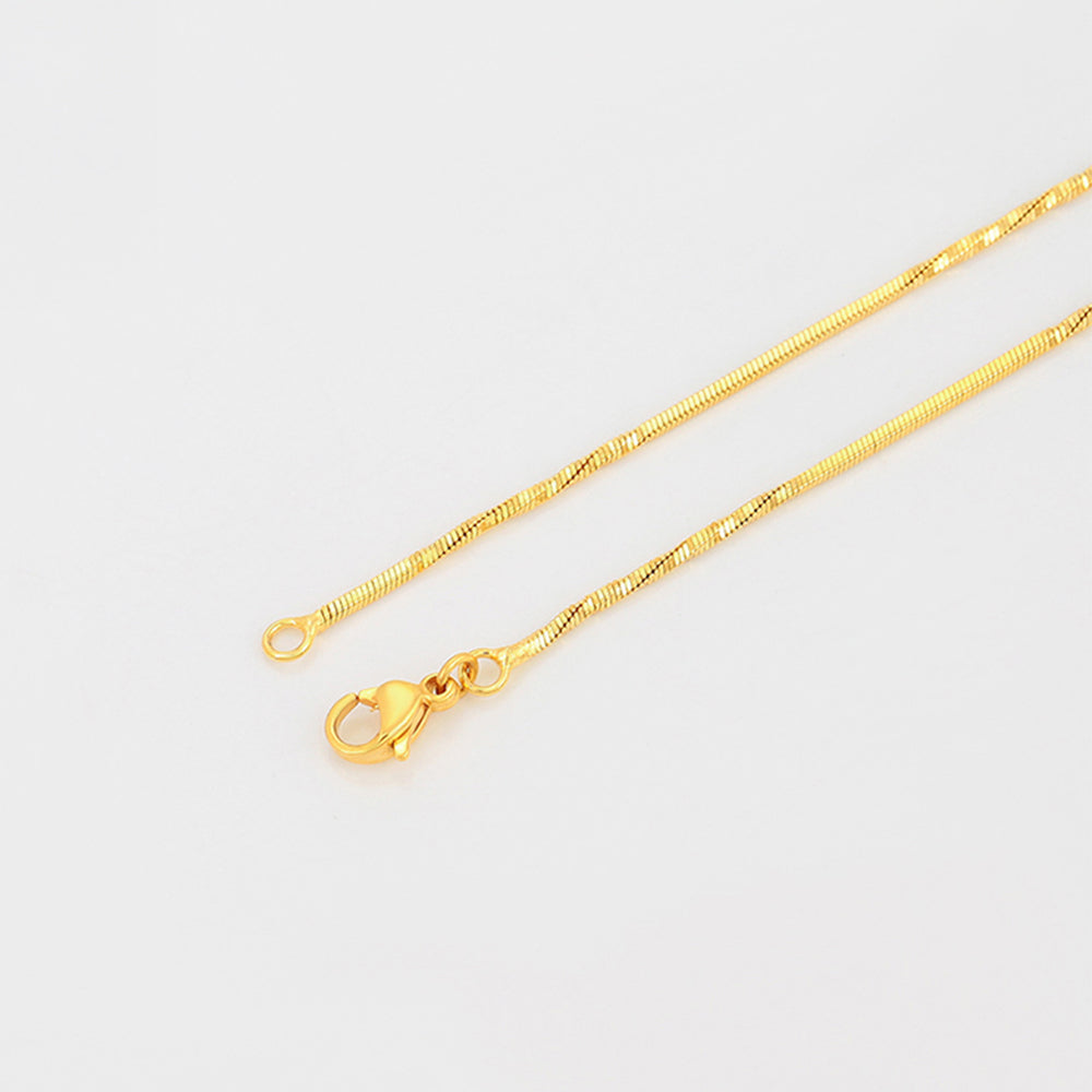 Pozlátený Zliatinový Retiazka ( Náhrdelník ) 5 