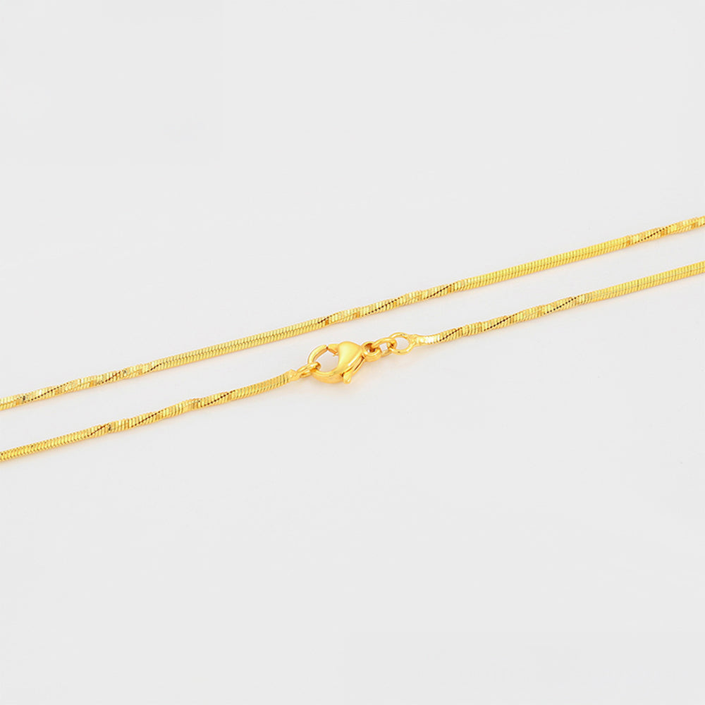 Pozlátený Zliatinový Retiazka ( Náhrdelník ) 6 