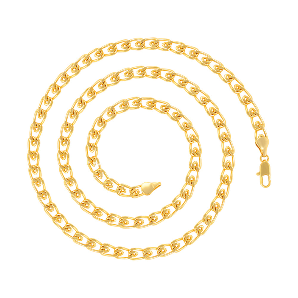 Pozlátený Zliatinový Náhrdelník 2 