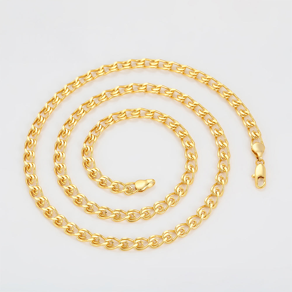 Pozlátený Zliatinový Náhrdelník