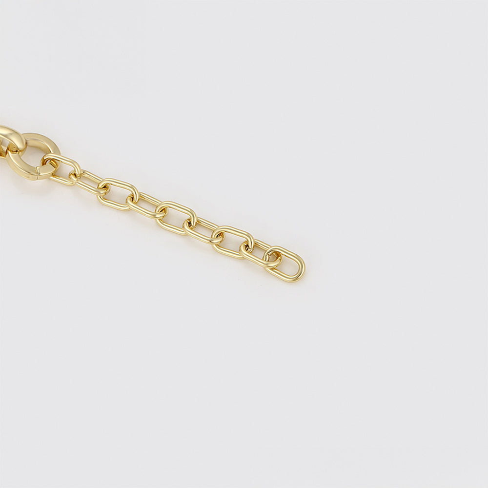 Pozlátený Zliatinový Náramok 4 