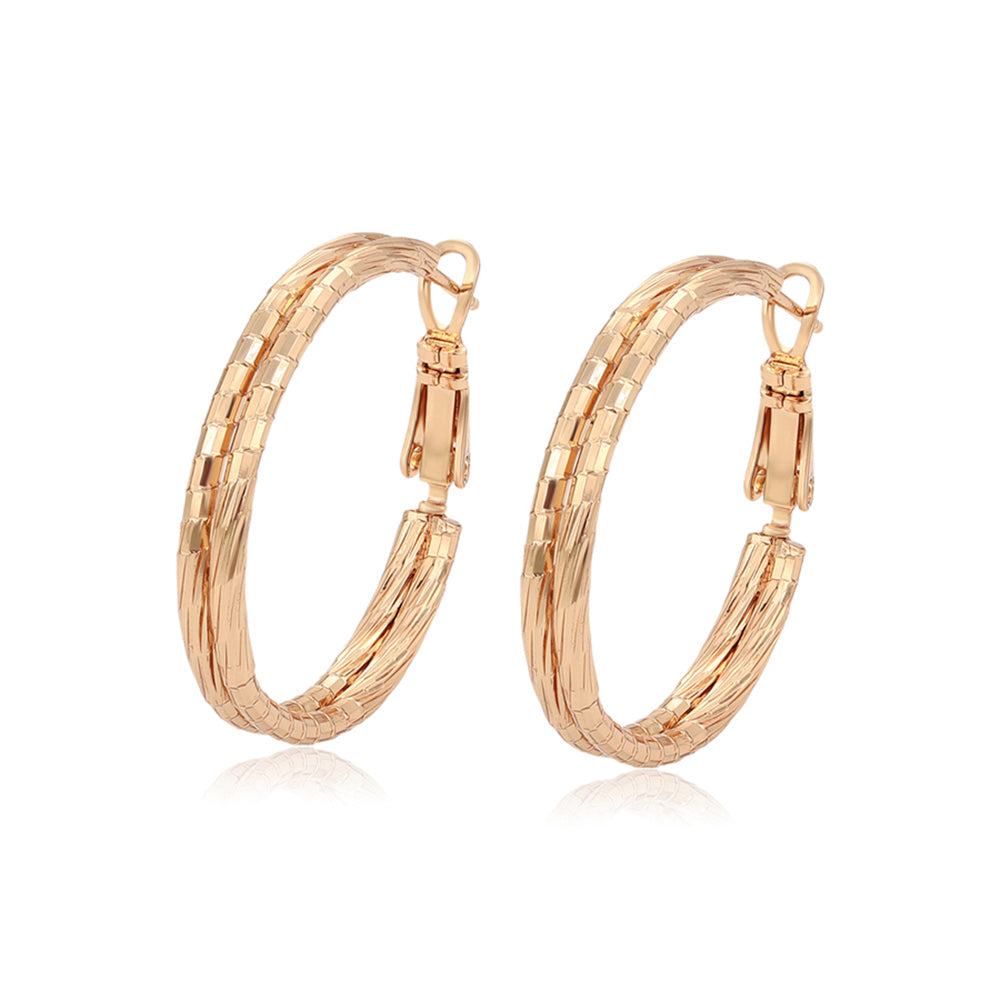 Pozlátené Zliatinové Náušnice 1 