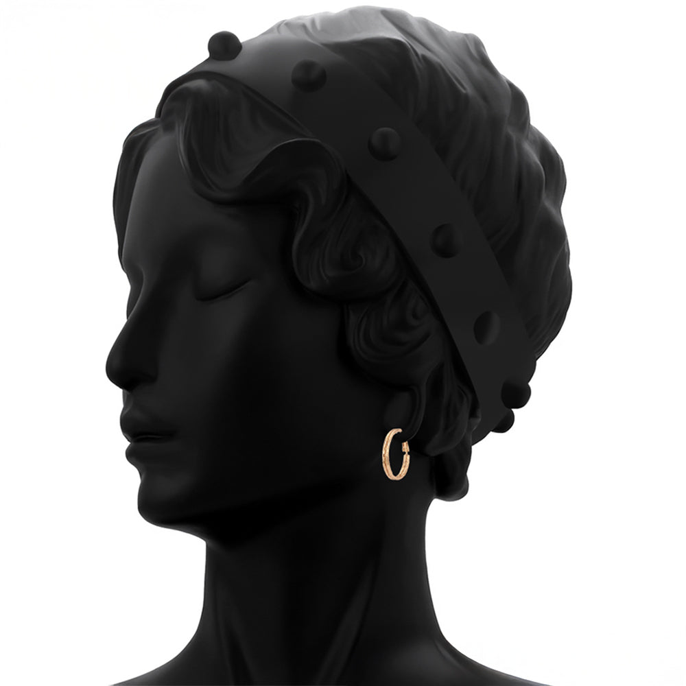 Pozlátené Zliatinové Náušnice 8 