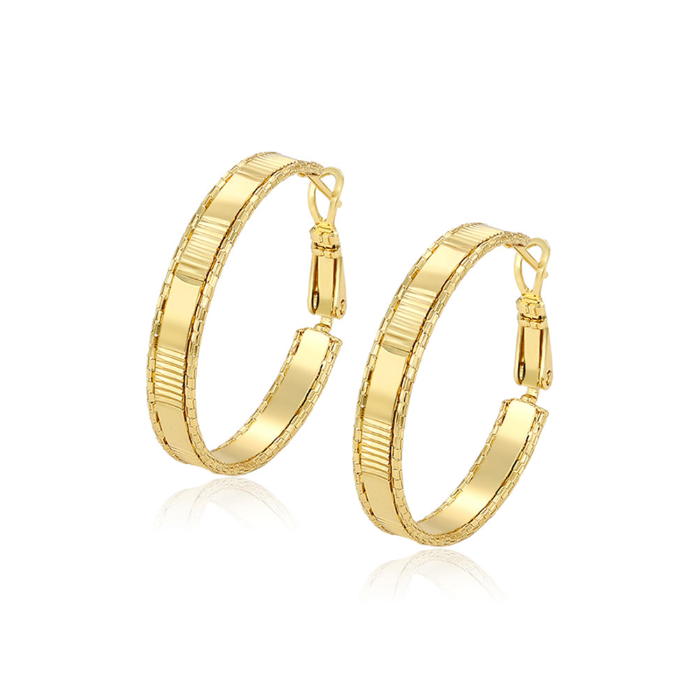 Pozlátené Zliatinové Náušnice 1 