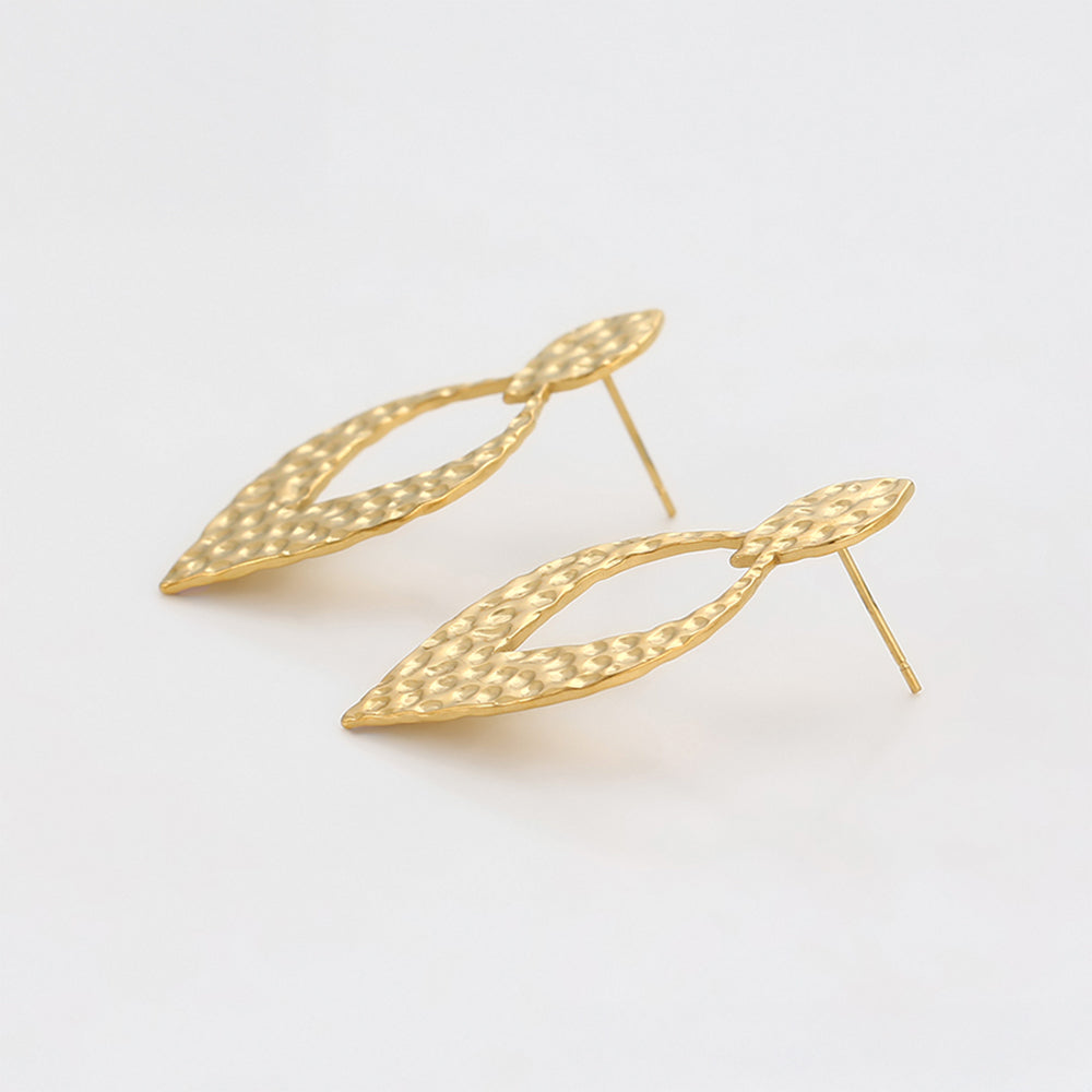 Pozlátené Zliatinové Náušnice