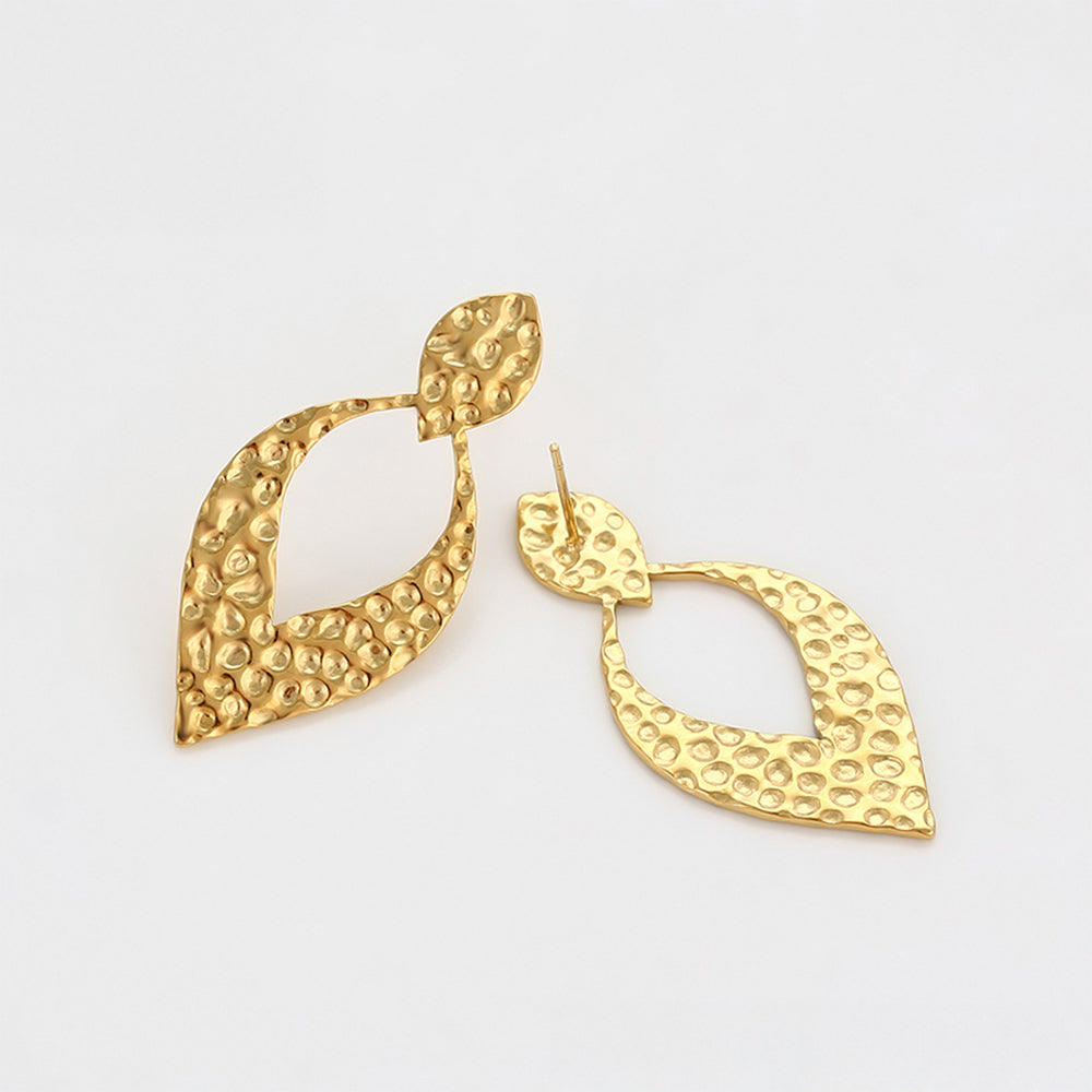 Pozlátené Zliatinové Náušnice