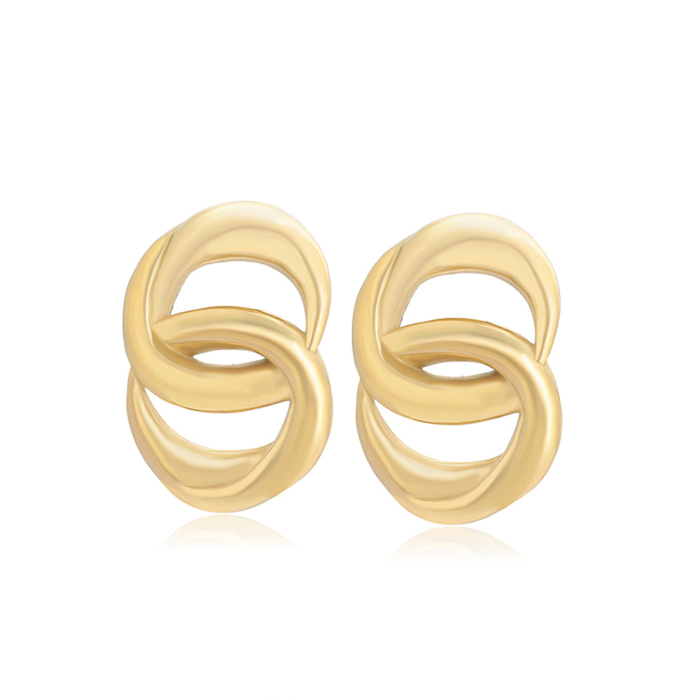 Pozlátené Zliatinové Náušnice 1 