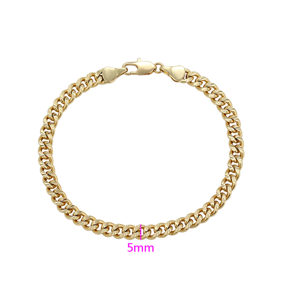 Pozlátený Zliatinový Náramok 3 