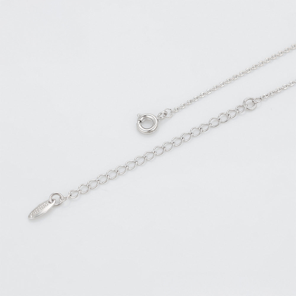 Pozlátený Zliatinový Náhrdelník s Fialovým Emporia® Krištáľom a Sklenená perla