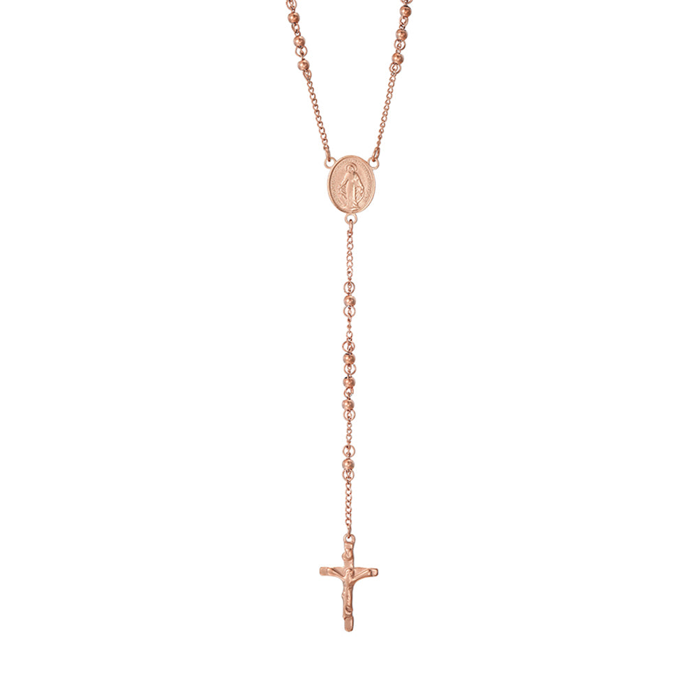 Kríž Pozlátený Zliatinový Náhrdelník ( Náhrdelník )