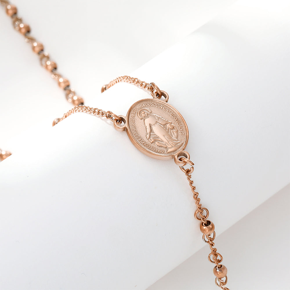 Kríž Pozlátený Zliatinový Náhrdelník ( Náhrdelník ) 4 