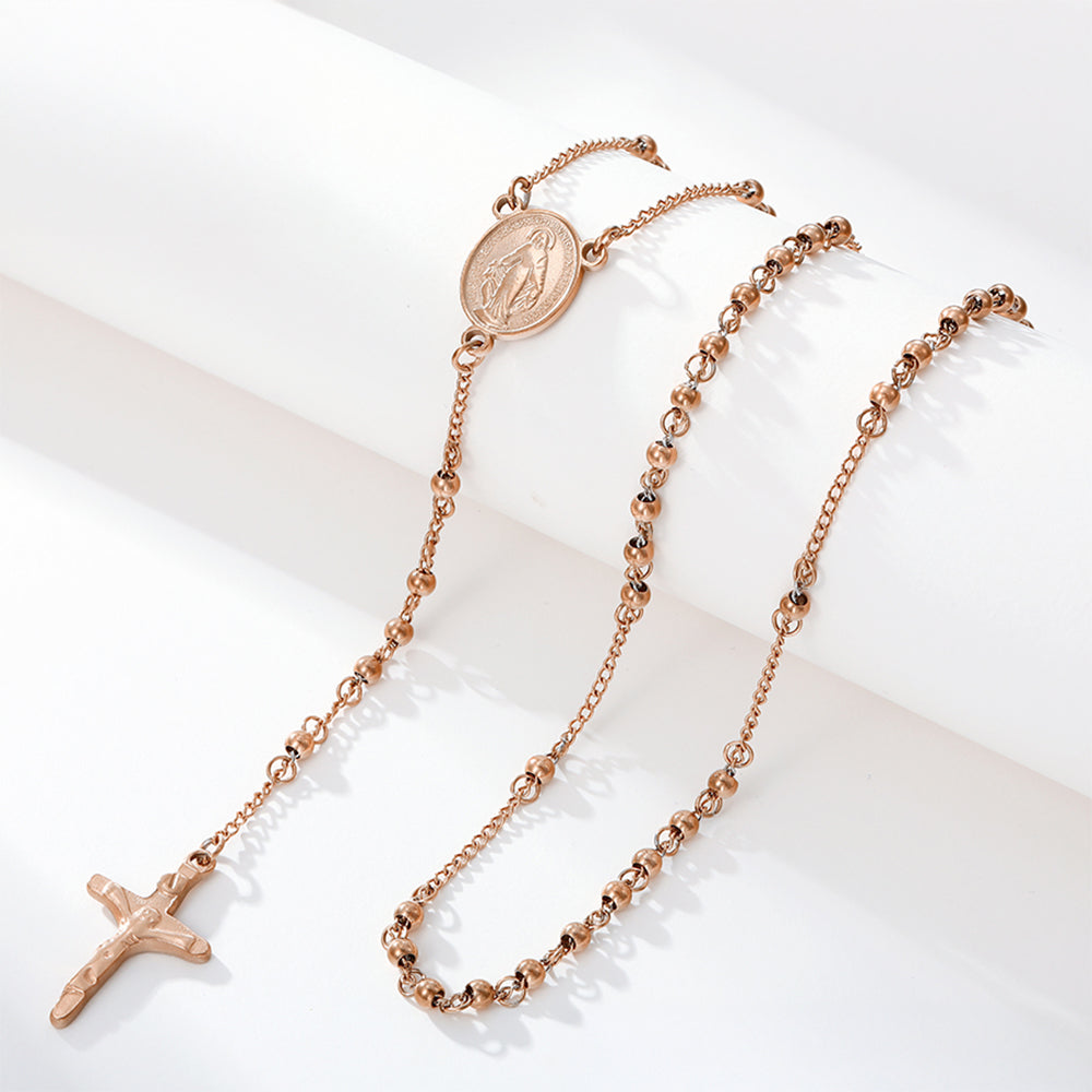 Kríž Pozlátený Zliatinový Náhrdelník ( Náhrdelník ) 1 