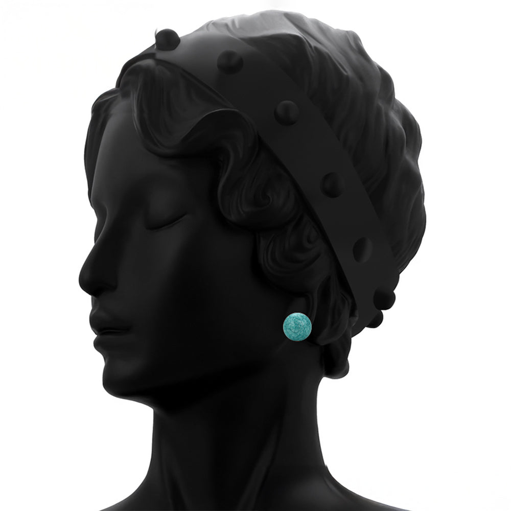 Pozlátený Zliatinový Talisman s so Zeleným Emporia® Krištáľom 9 