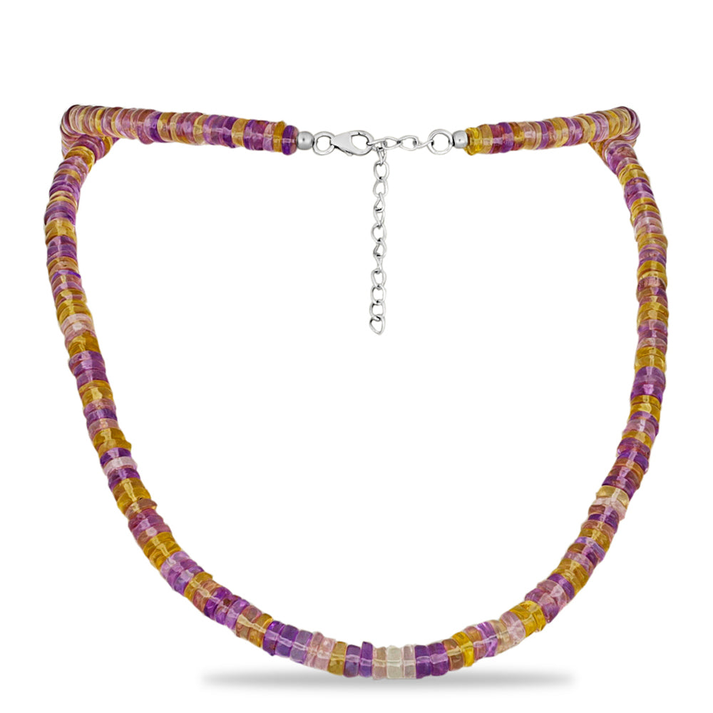 Strieborný Náhrdelník s Ametrinom z Anahi