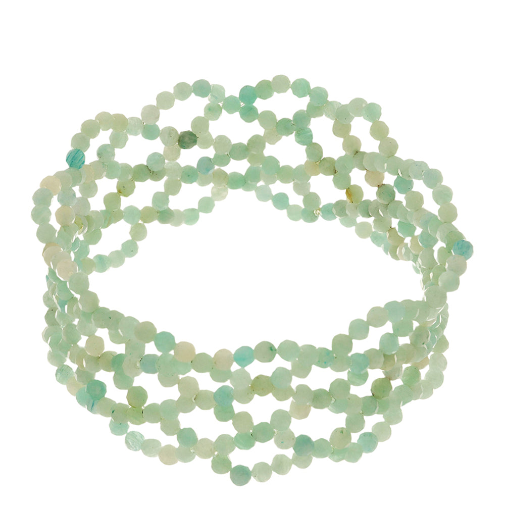 Nugetový Náramok s Amazonitom