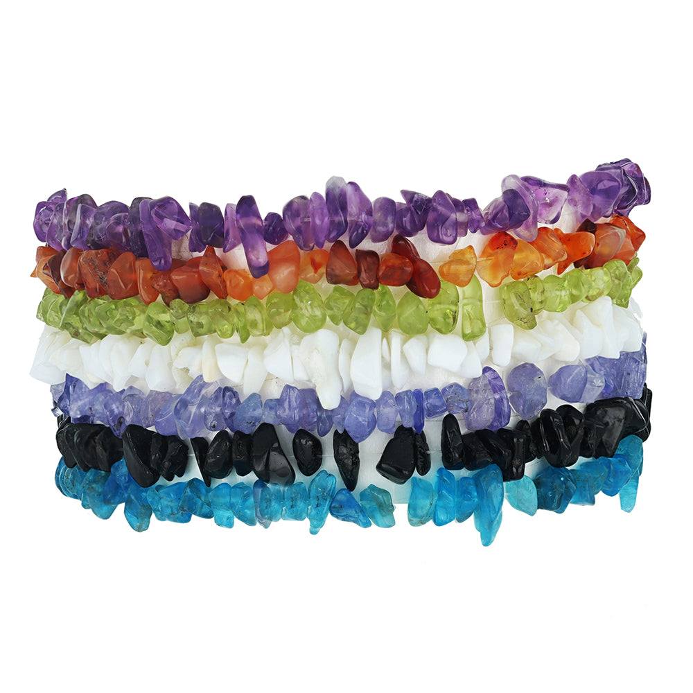 Nugetové Sada s Tanzanitom a Marockým Ametystom ( Náramok ) 1 