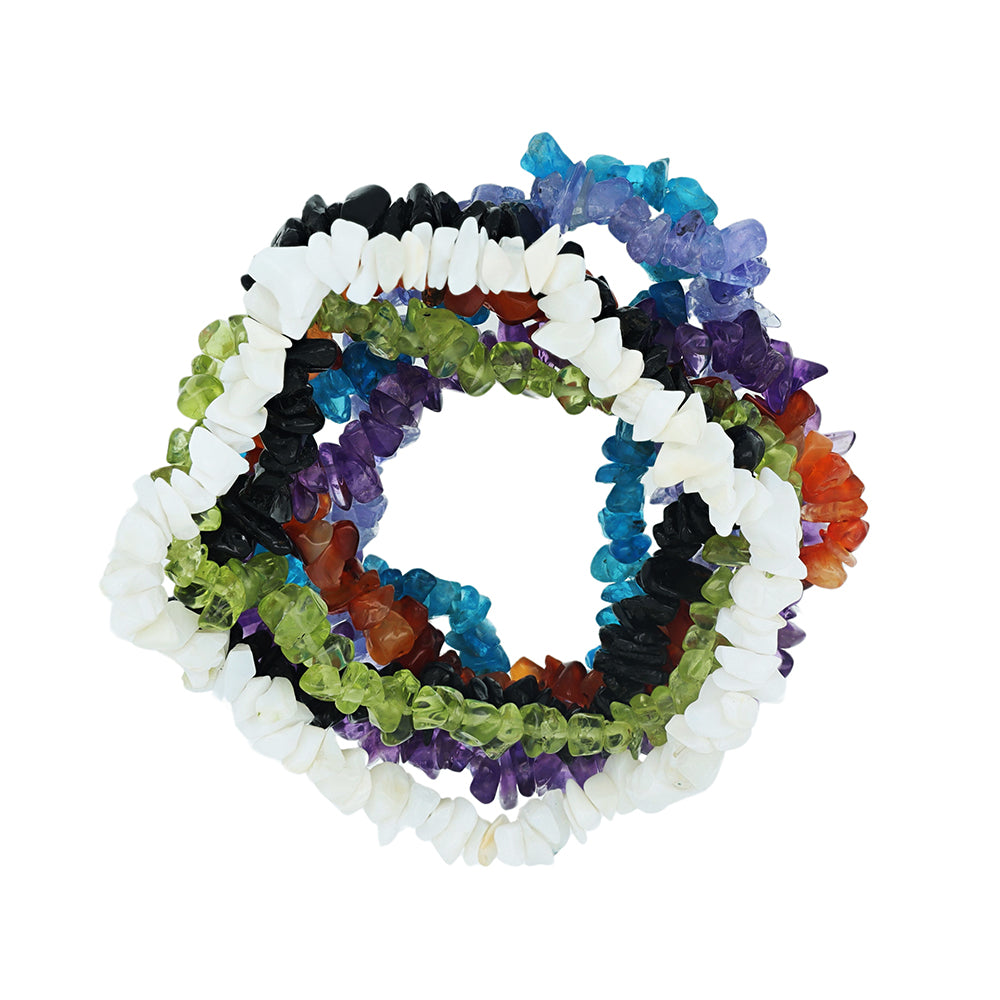 Nugetové Sada s Tanzanitom a Marockým Ametystom ( Náramok ) 2 