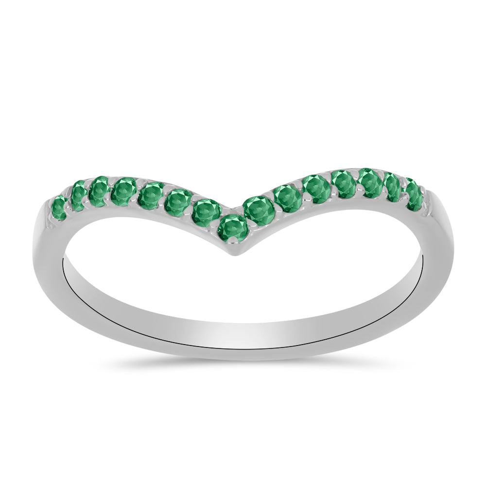 Strieborný Prsteň s Prírodným Alexsandritom