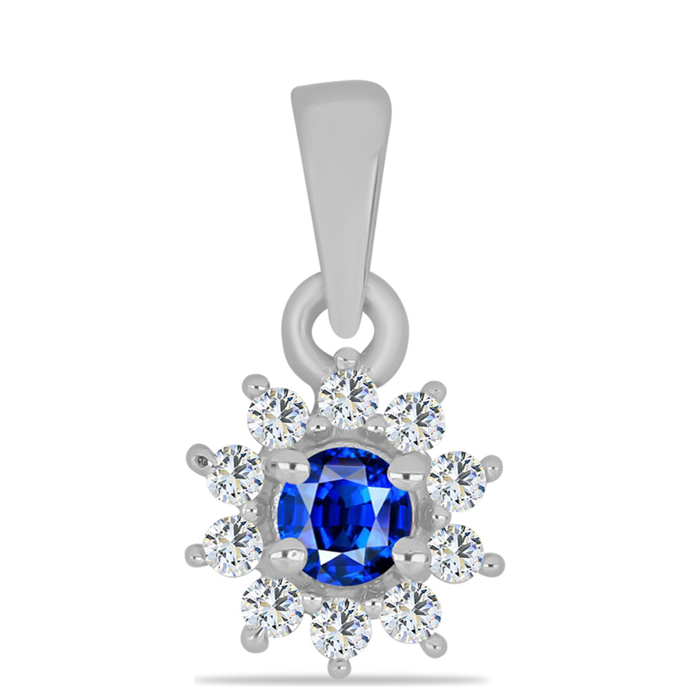 Strieborné Sada s Madagaskarským Rubínom a Brazílskym Smaragdom ( Prívesok ) 4 