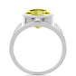 Strieborný Prsteň s Citrónovým Topásom