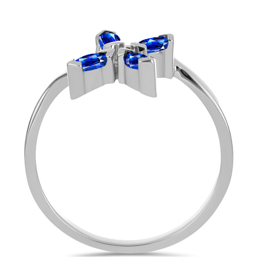 Strieborný Prsteň s Austrálskym Modrým Zafírom