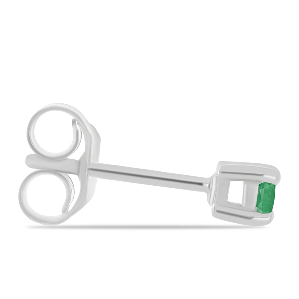 Strieborné Sada s Brazílskym Smaragdom ( Náušnice+Prsteň +Prívesok )