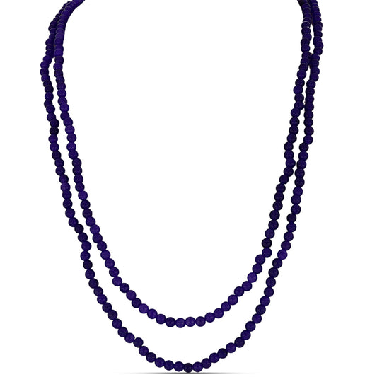 Nugetový Náhrdelník s Fialovým Nefritom