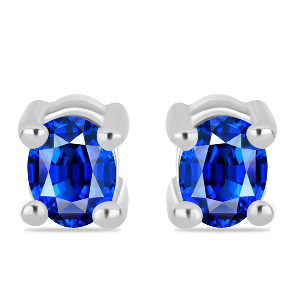 Strieborné Sada s Madagaskarským Rubínom a Brazílskym Smaragdom ( Náušnice ) 2 