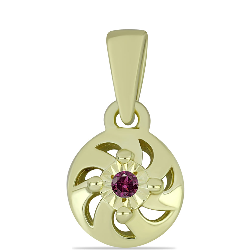 Pozlátené Strieborné Sada s Fialovým Diamantom ( Náušnice+Prsteň +Prívesok ) 3 