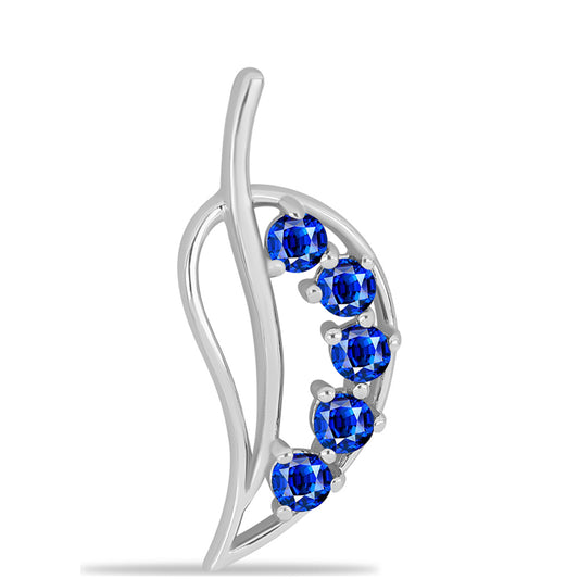 Strieborný Prívesok s Austrálskym Modrým Zafírom