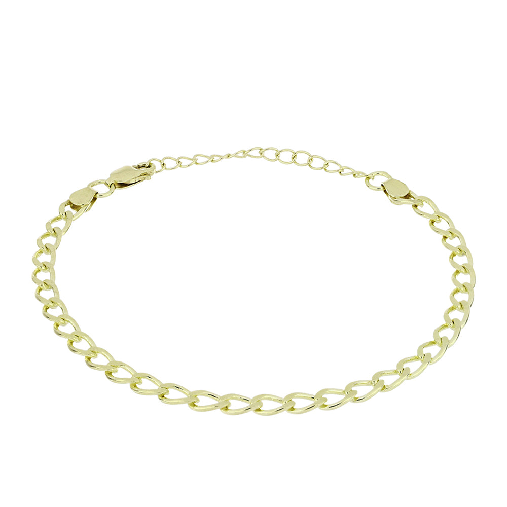 Pozlátený Strieborný Náramok 1 