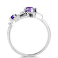 Strieborný Prsteň s Marockým Ametystom