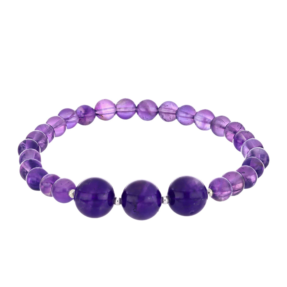 Strieborný Náramok s Marockým Ametystom 1 